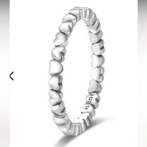 Pandora stackable ring - hearts